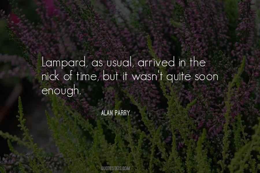 Alan Parry Quotes #1367687