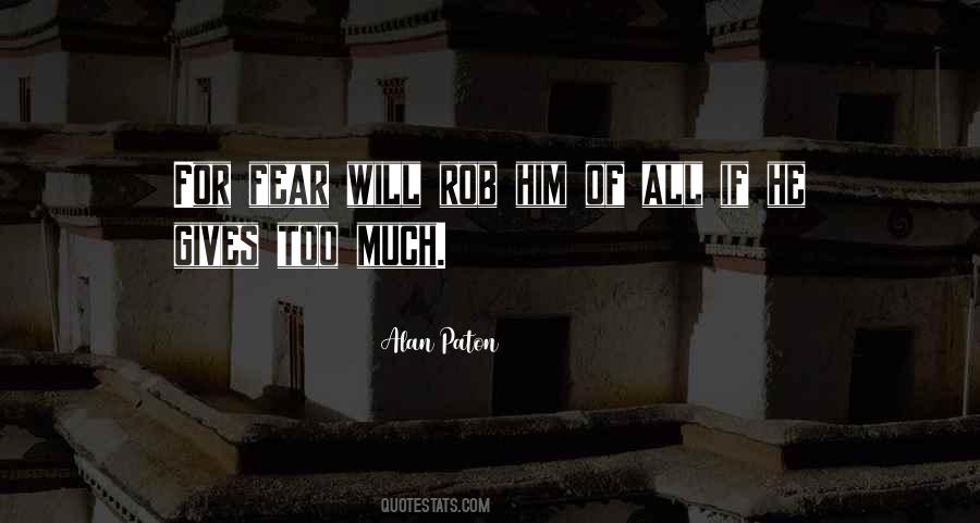 Alan Paton Quotes #1794391