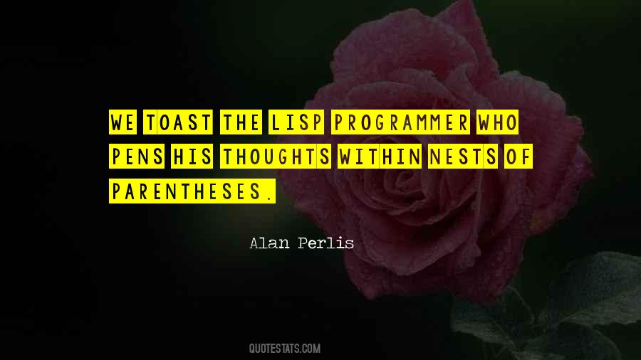 Alan Perlis Quotes #191995