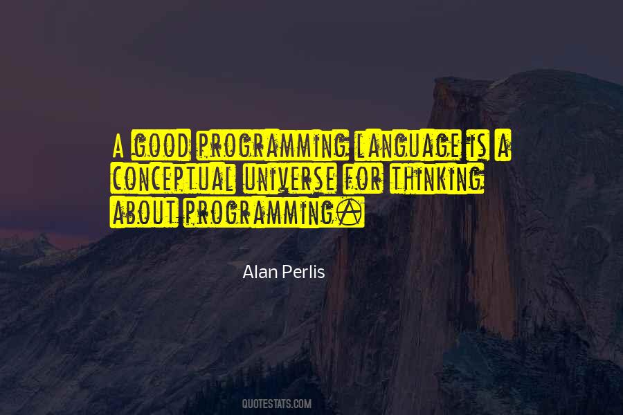 Alan Perlis Quotes #286453