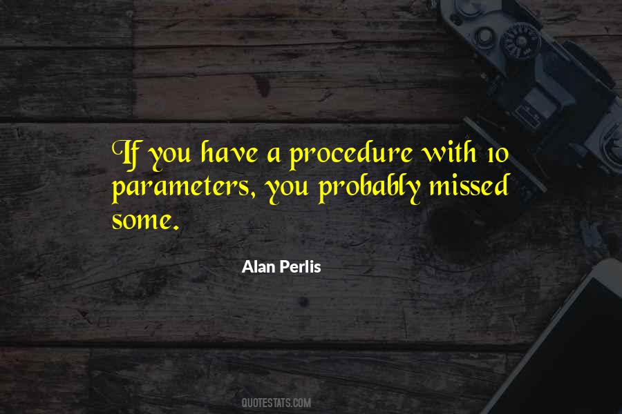 Alan Perlis Quotes #808581