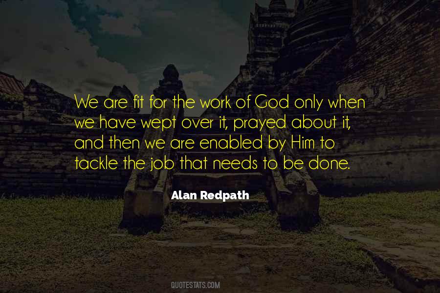 Alan Redpath Quotes #986910