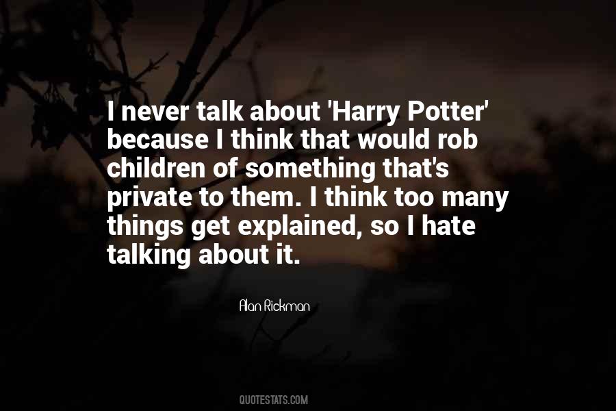 Alan Rickman Quotes #1335054