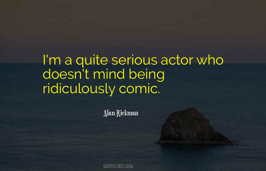 Alan Rickman Quotes #331547