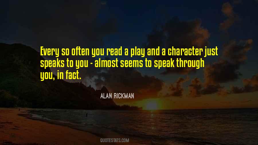 Alan Rickman Quotes #587243