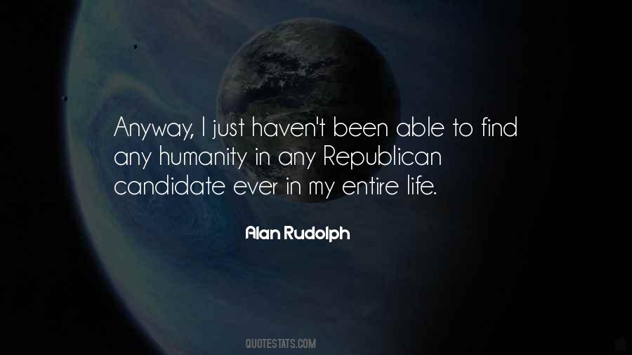 Alan Rudolph Quotes #970931