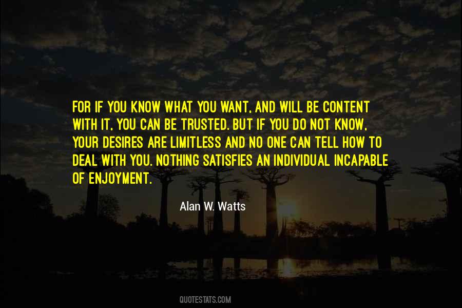 Alan W. Watts Quotes #1050685