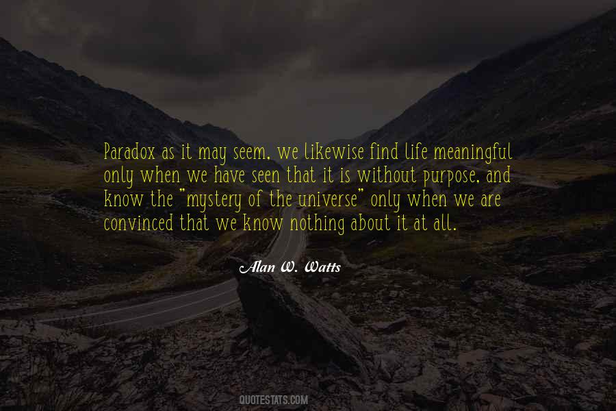 Alan W. Watts Quotes #8407