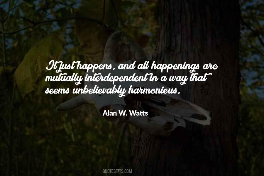 Alan W. Watts Quotes #903198