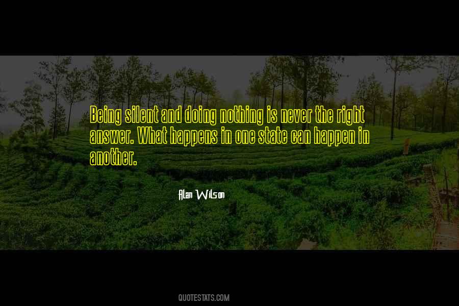 Alan Wilson Quotes #1150070