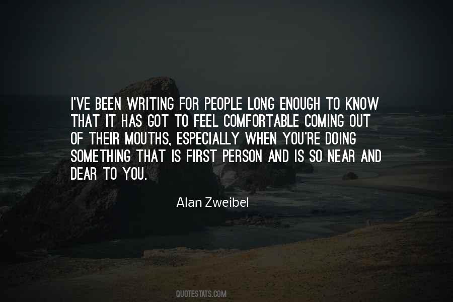 Alan Zweibel Quotes #390676