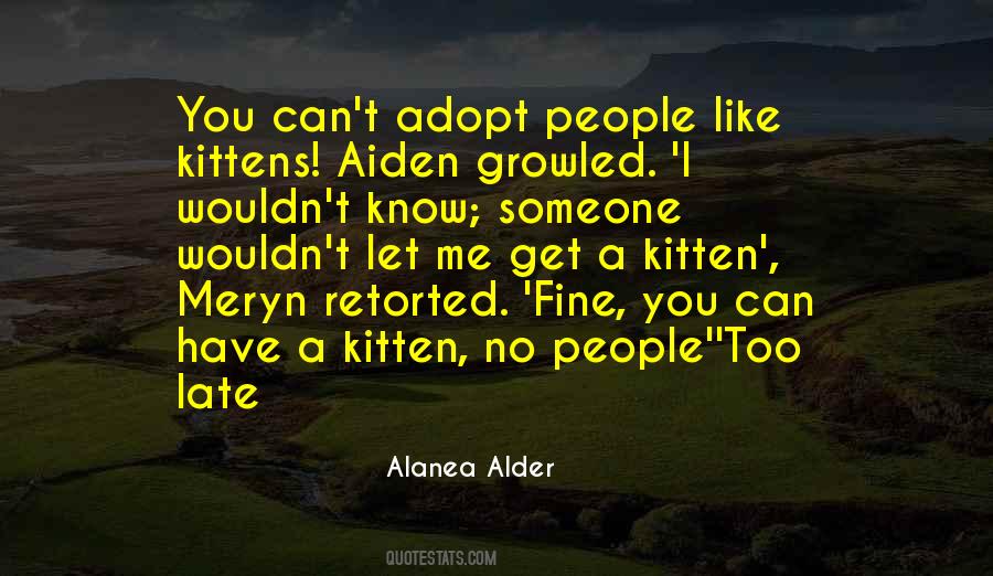 Alanea Alder Quotes #364615