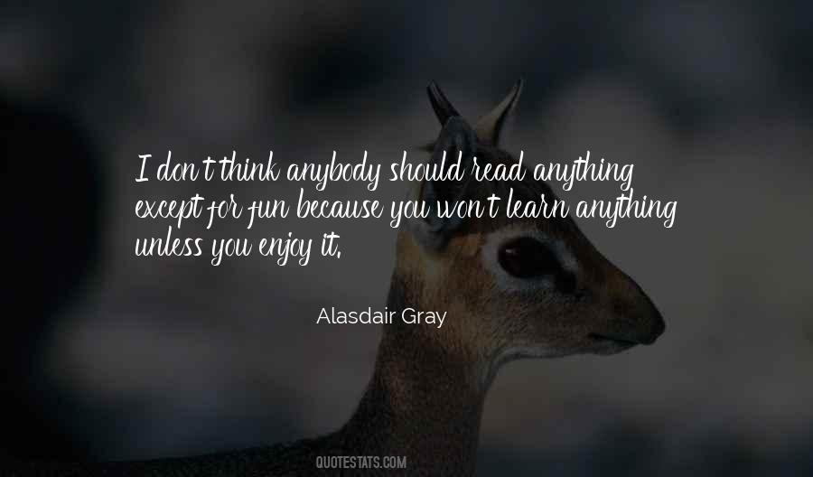Alasdair Gray Quotes #292708