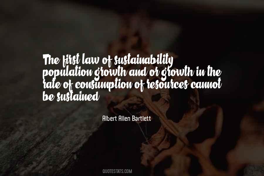 Albert Allen Bartlett Quotes #1420161