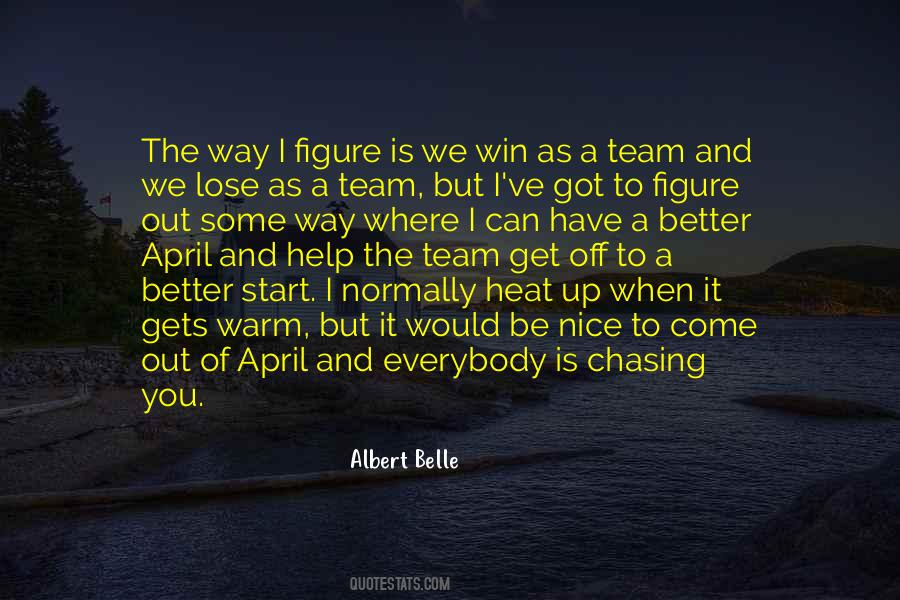 Albert Belle Quotes #200809