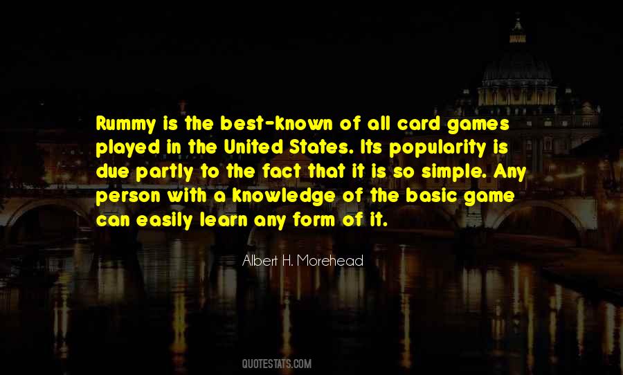 Albert H. Morehead Quotes #381553