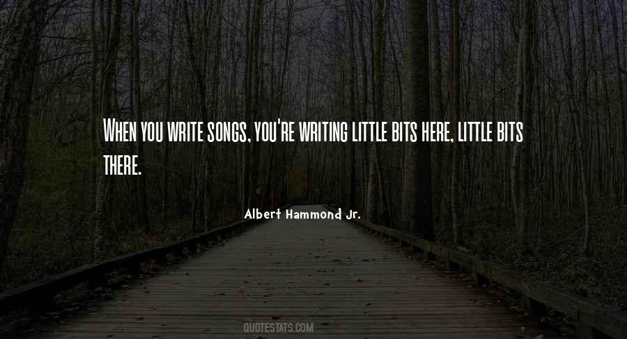 Albert Hammond Jr. Quotes #1024528