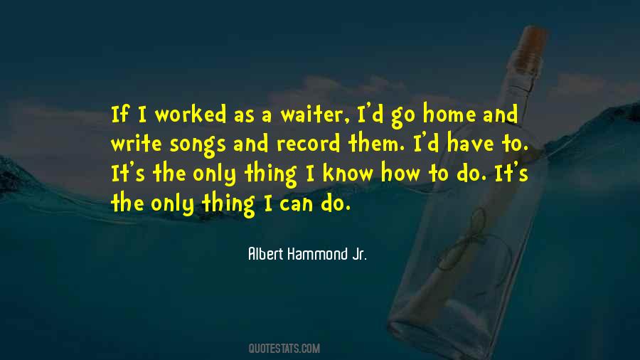 Albert Hammond Jr. Quotes #14243