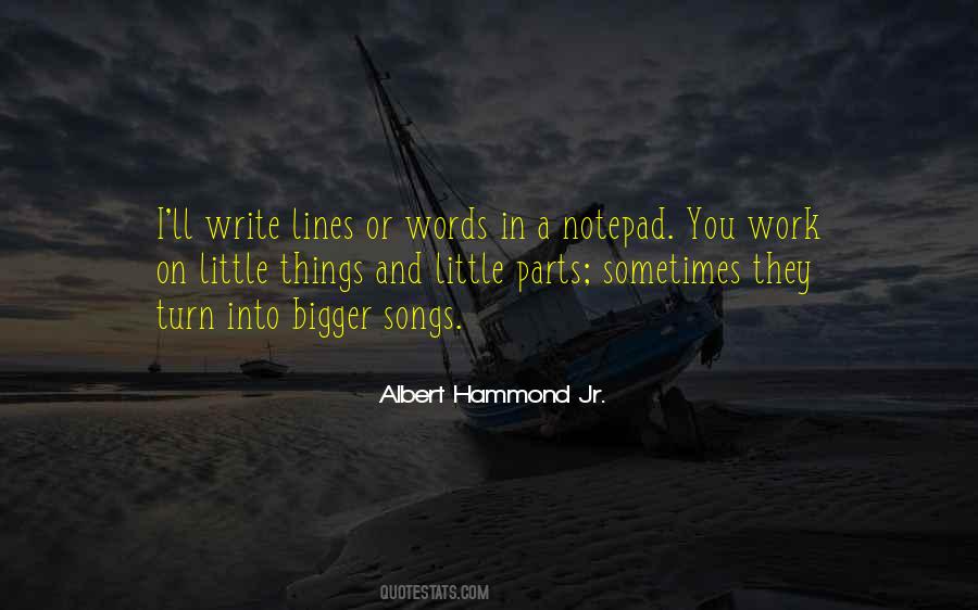 Albert Hammond Jr. Quotes #638233
