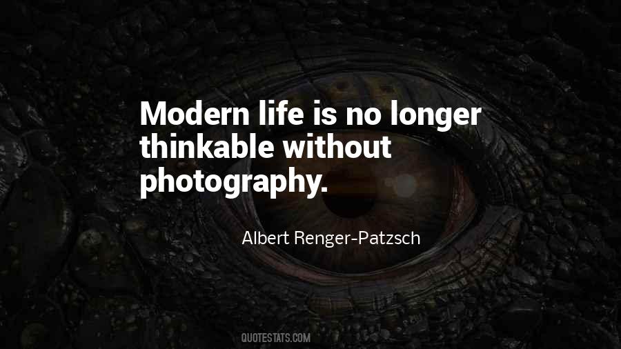 Albert Renger-Patzsch Quotes #670315