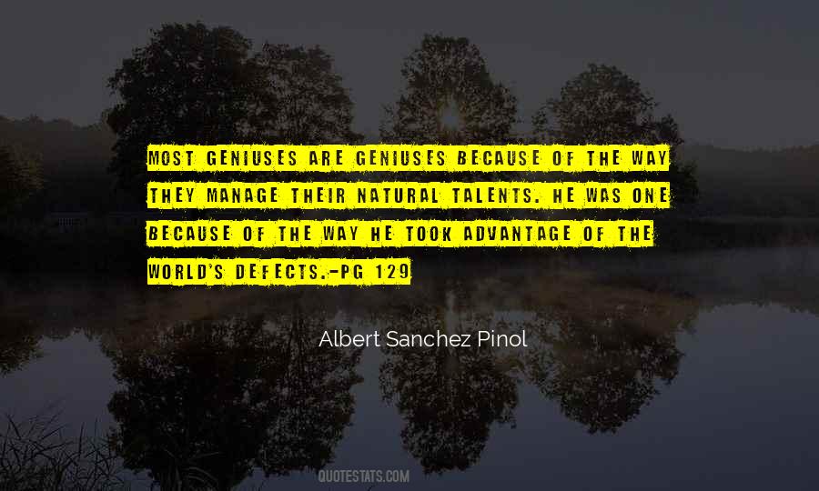 Albert Sanchez Pinol Quotes #1763183