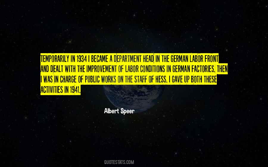 Albert Speer Quotes #1033499