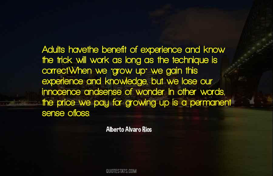 Alberto Alvaro Rios Quotes #139631