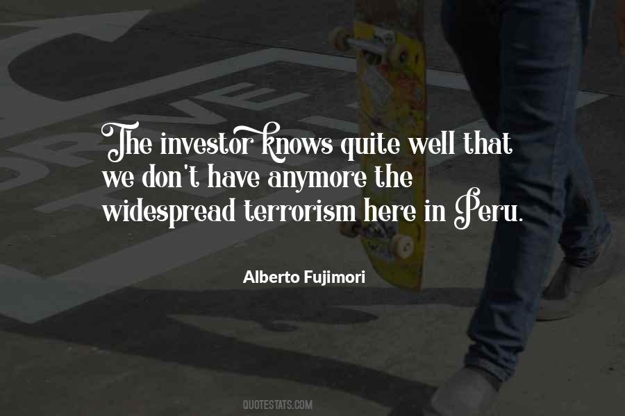 Alberto Fujimori Quotes #684766