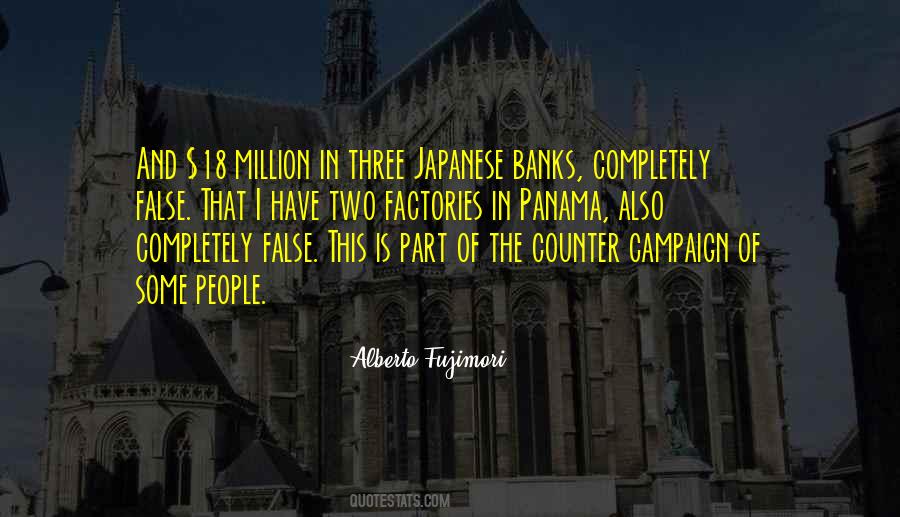 Alberto Fujimori Quotes #923721