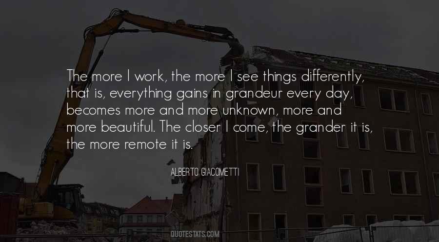 Alberto Giacometti Quotes #870085