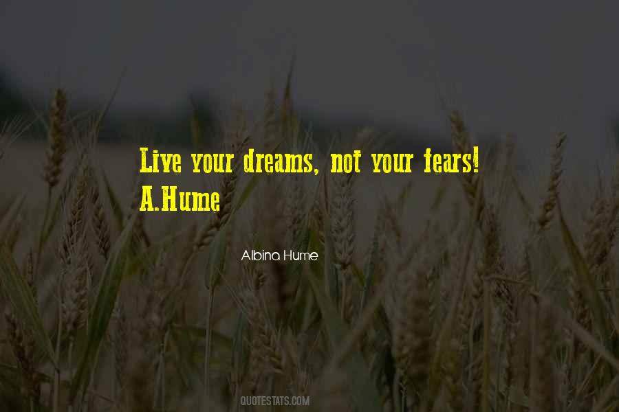 Albina Hume Quotes #202355