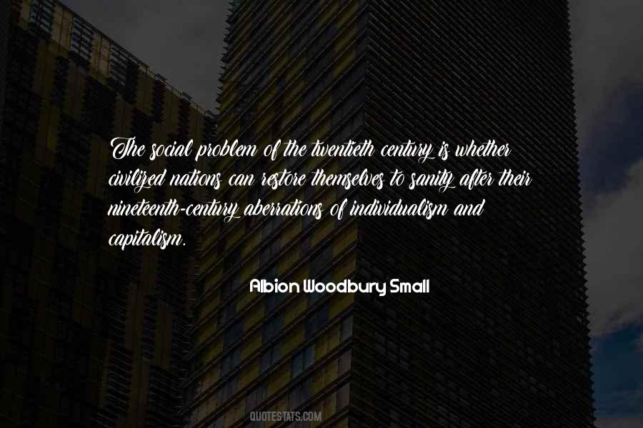 Albion Woodbury Small Quotes #539829 Albion Woodbury Small Quotes #539829