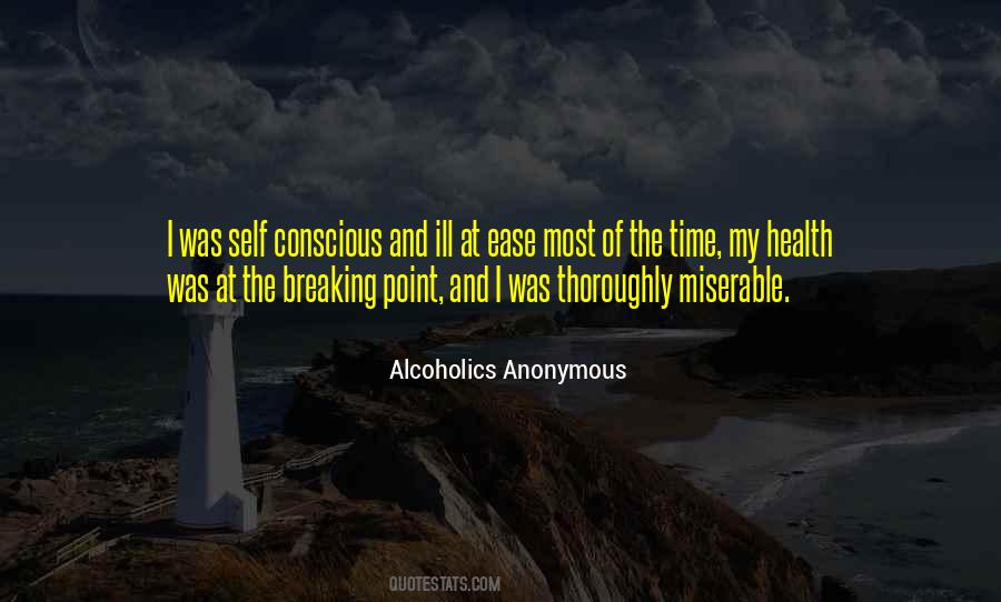 Alcoholics Anonymous Quotes #1047897