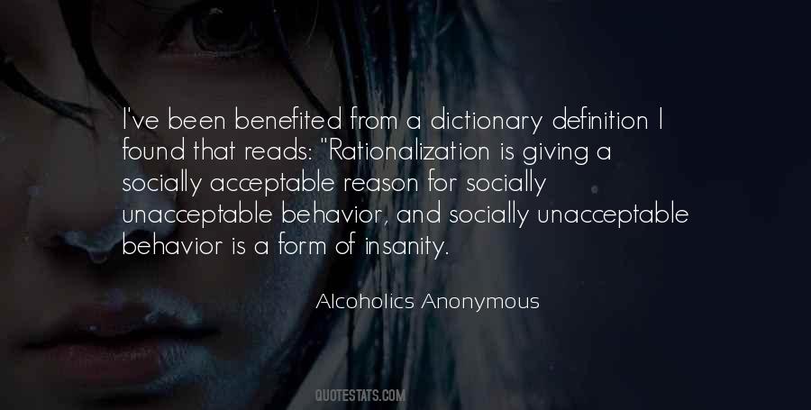 Alcoholics Anonymous Quotes #1300516