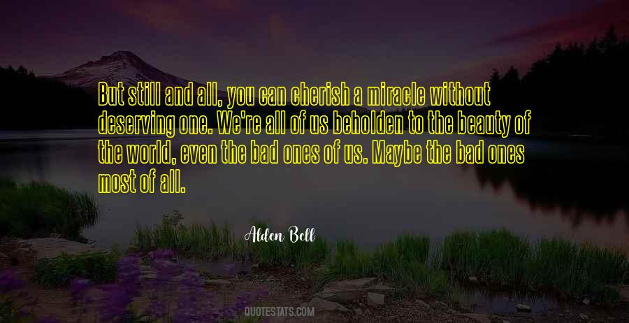 Alden Bell Quotes #1597665