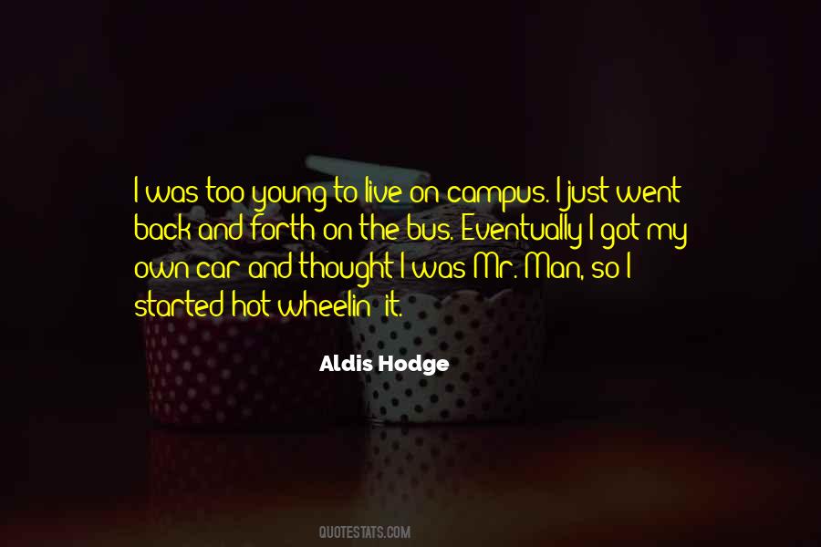 Aldis Hodge Quotes #1850984