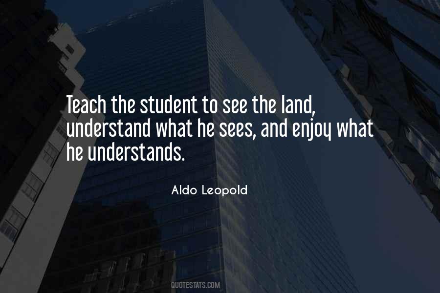 Aldo Leopold Quotes #170616