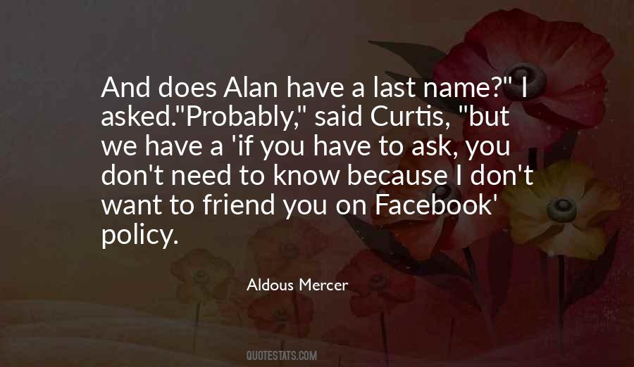 Aldous Mercer Quotes #465210