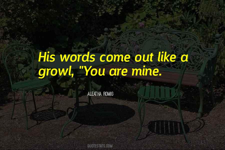 Aleatha Romig Quotes #86494