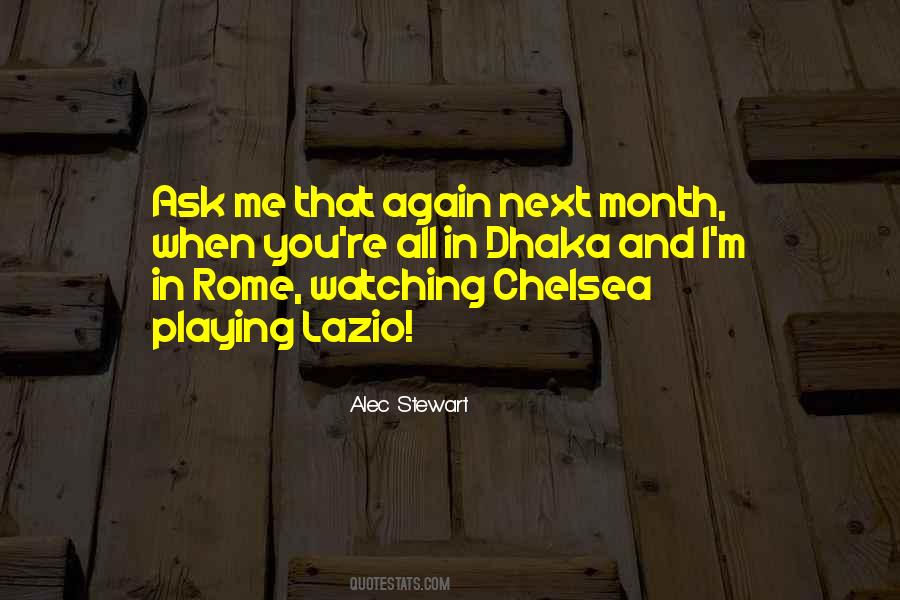 Alec Stewart Quotes #91049