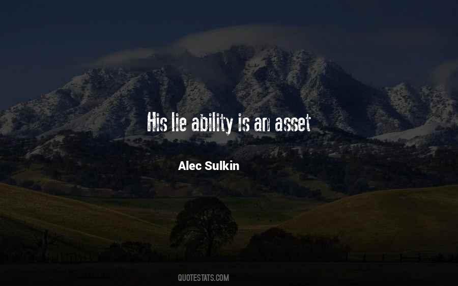Alec Sulkin Quotes #1203697