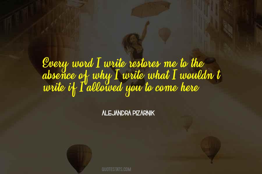 Alejandra Pizarnik Quotes #1124938