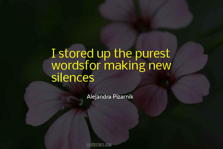 Alejandra Pizarnik Quotes #412094