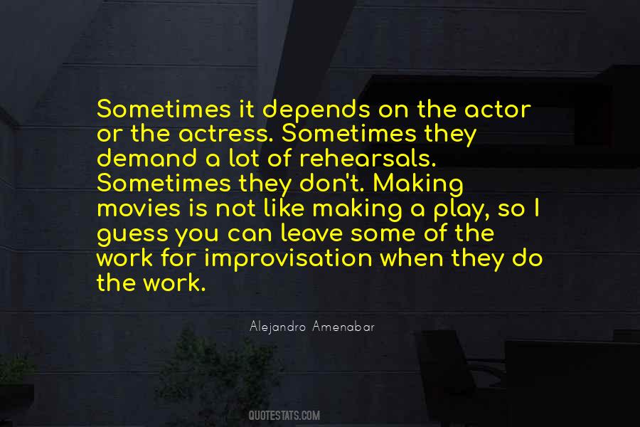 Alejandro Amenabar Quotes #837627