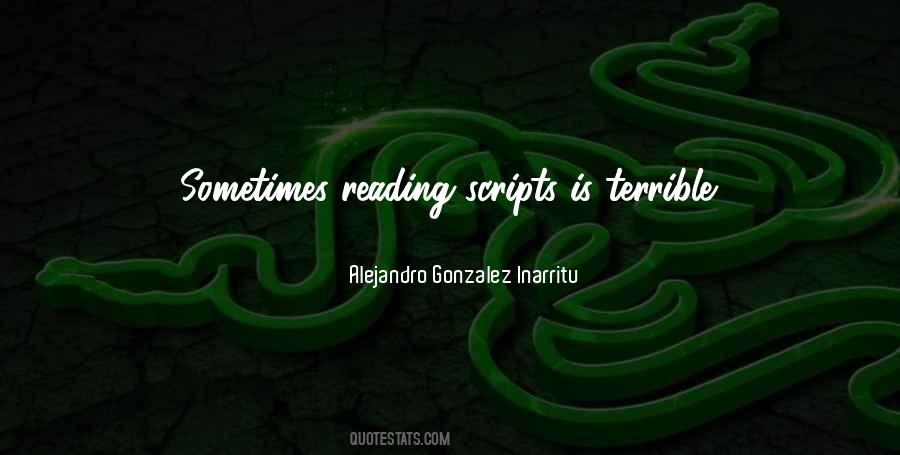 Alejandro Gonzalez Inarritu Quotes #1849313