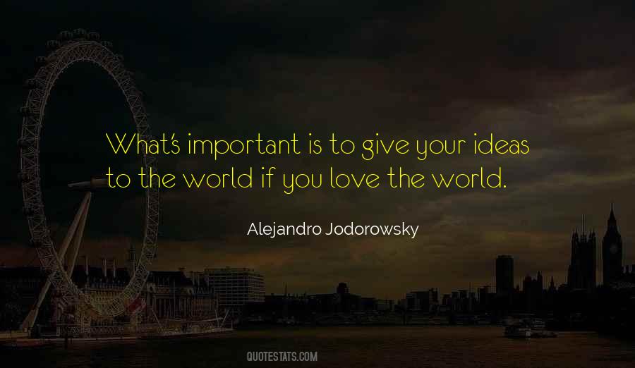 Alejandro Jodorowsky Quotes #1641073