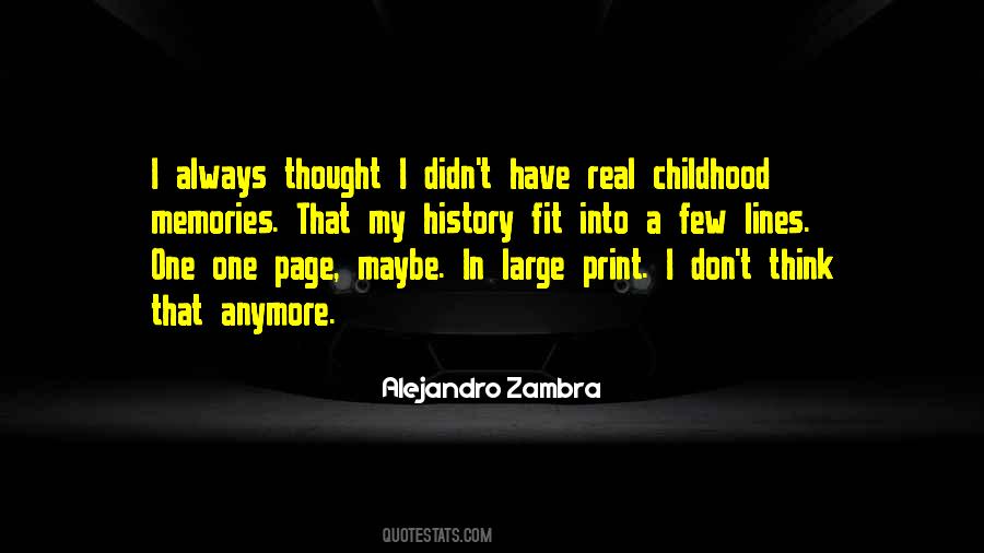 Alejandro Zambra Quotes #1342953