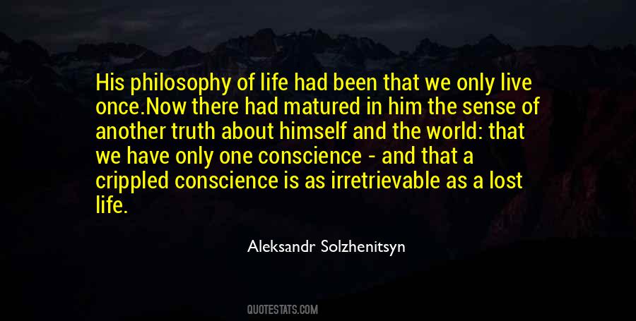 Aleksandr Solzhenitsyn Quotes #686124