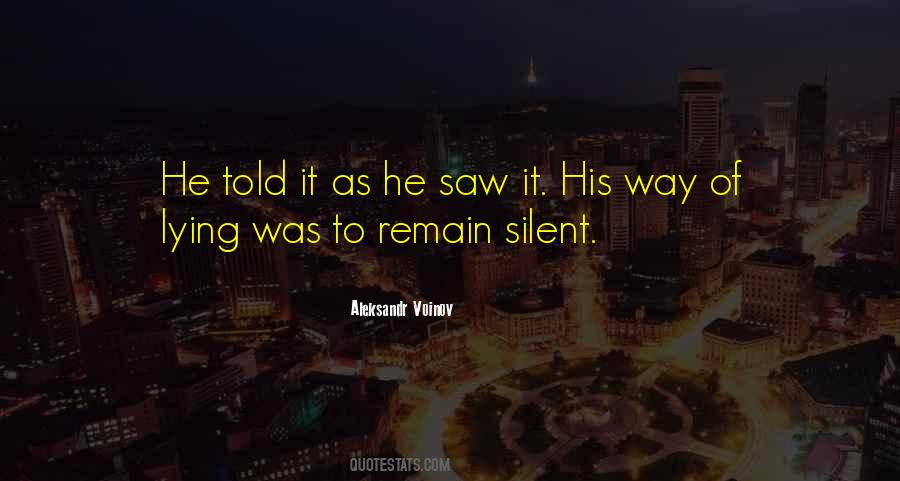 Aleksandr Voinov Quotes #1515396