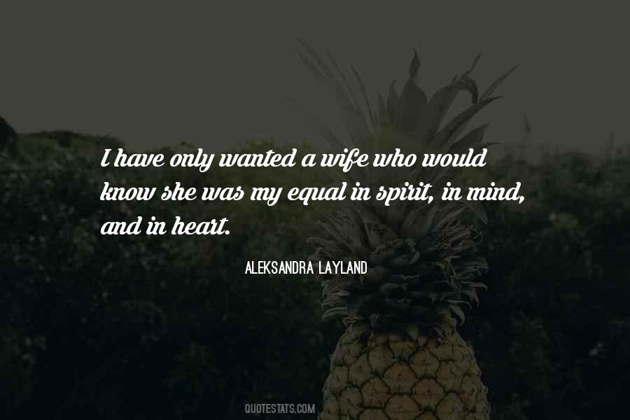 Aleksandra Layland Quotes #875578
